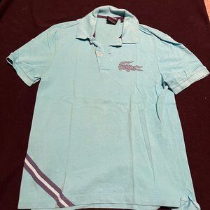 Lacoste x Jonathan Adler Limited Edition Mens' Polo - Turquoise